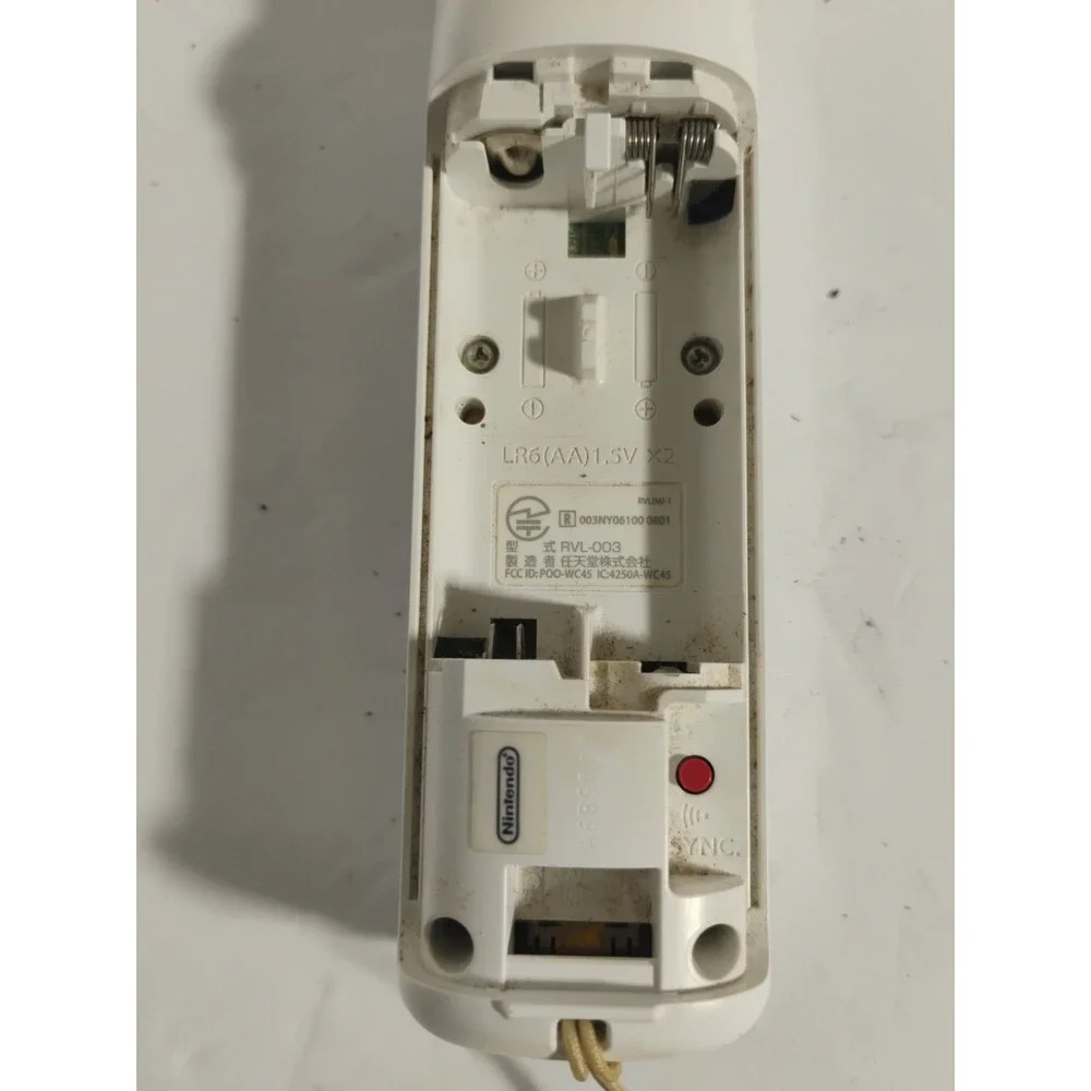 Nintendo 🎮 OEM Motion Plus Wii Mote Remote White Controller Official RVL-003